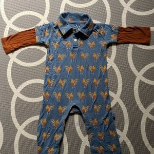 Kickee Pants Parisian Rooster 6 - 12 months